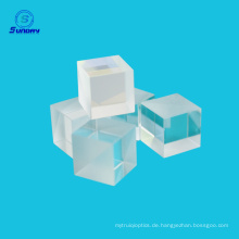 10mm Quarz Glas Optical Cube Strahlteiler Prisma Linse